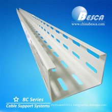 White Epoxy Polishing Spraying Powder Coated Perforated Cable Tray Prices Sizes